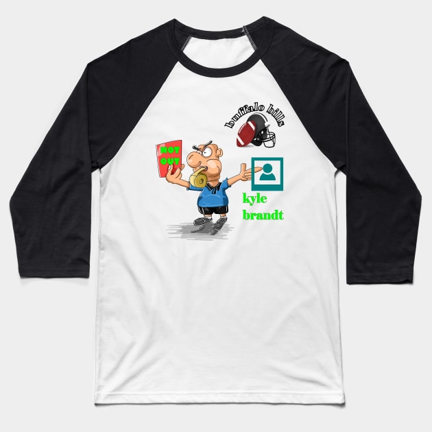 buffalo bills team Baseball T-Shirt by fun idioms